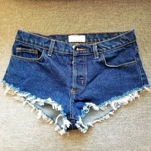 American Apparel High Rise Cutoffs
